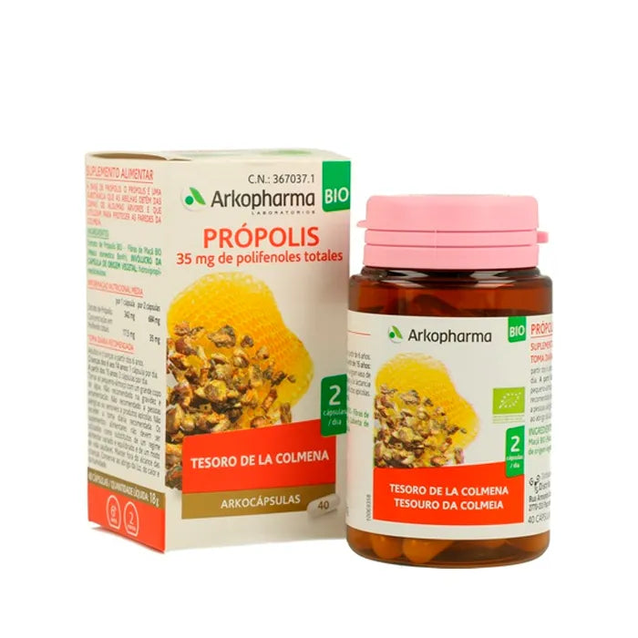 Arkopharma Capsule di Propoli - Integratore Immunità Naturale