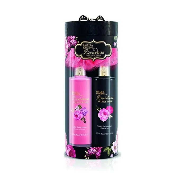 Baylis & Harding Boudoir Velluto Rosa Set 3 Parti Lusso