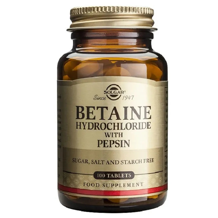 Solgar Betaina cloridrato 100 compresse