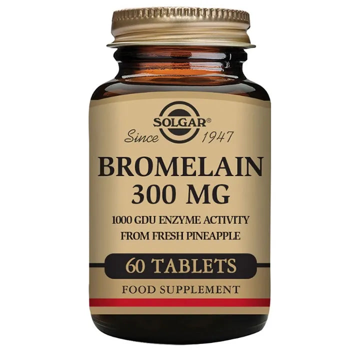 Solgar Bromelina 300mg 60 Cápsulas