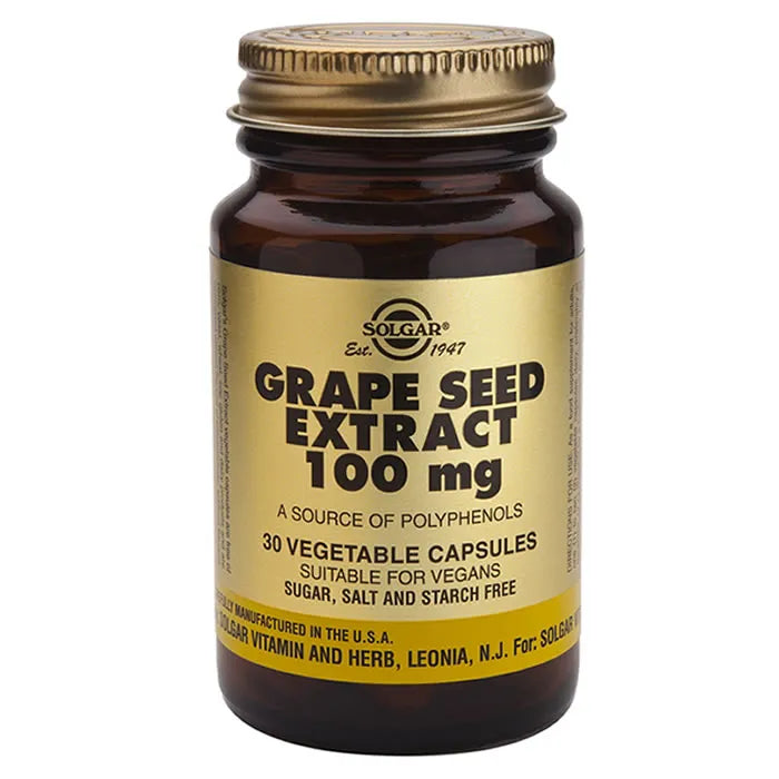 Solgar Estratto Di Semi D'uva 100mg 30 Capsule