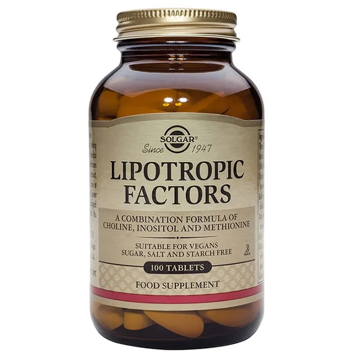Solgar Lipotropics 100 Compresse