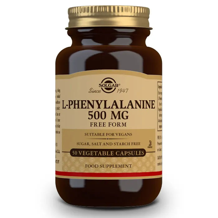 Solgar L-Fenilalanina 500mg 50 Capsule