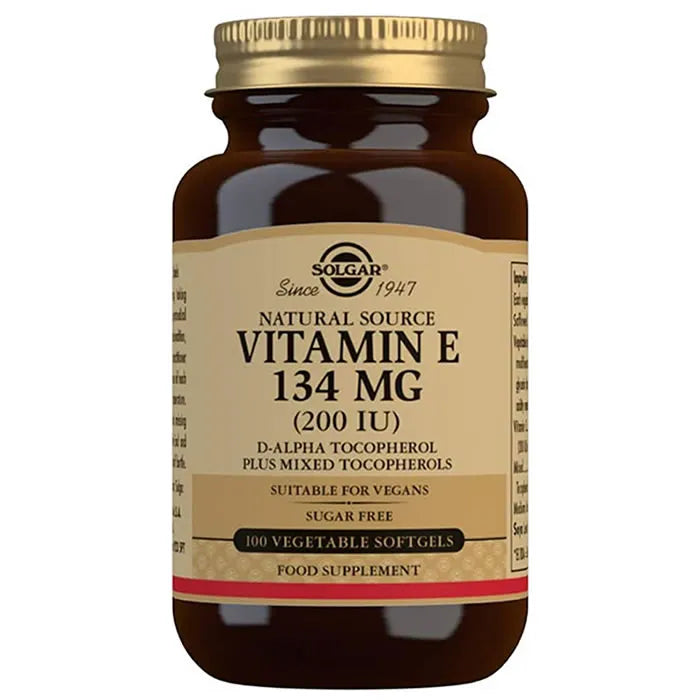 Solgar Vitamina E 134mg 200 UI 100 Perle