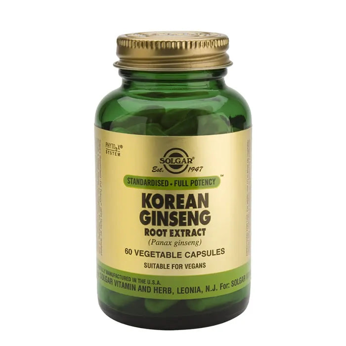 Solgar Spf Radice di Ginseng Coreano 60 Capsule