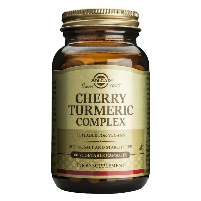 Complesso di ciliegia e curcuma Solgar 60 Capsule