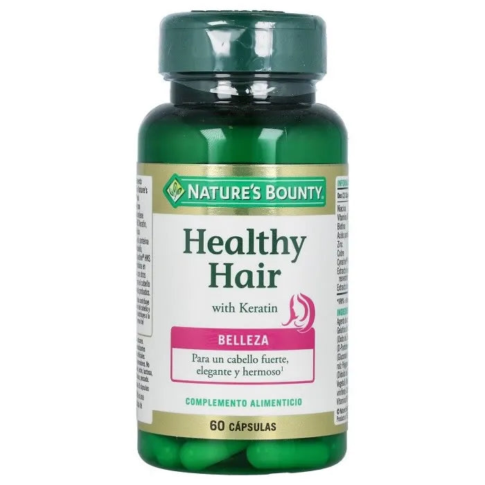 Nature's Bounty Healthy Hair Keratin 60 Capsule