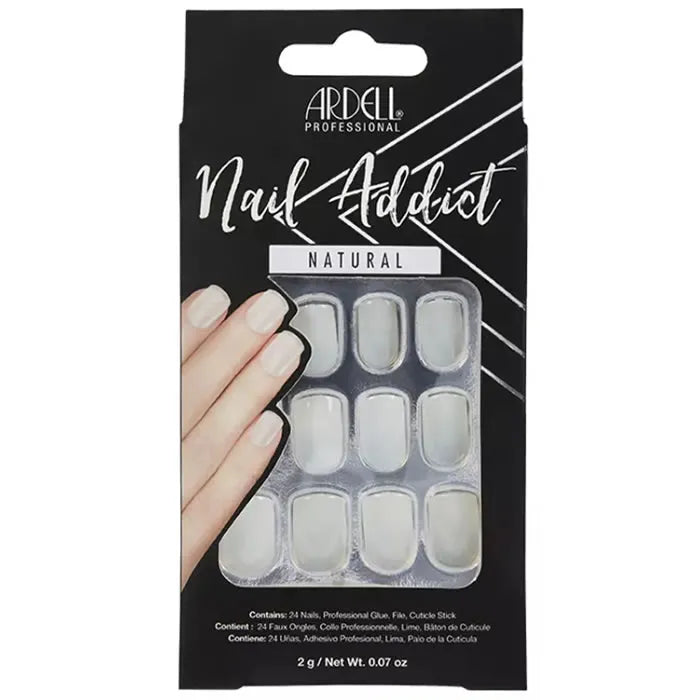 Ardell Nail Addict Unghie Finte Quadrate Naturali