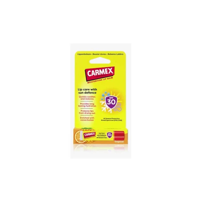 Balsamo Labbra Carmex spf 30 Tropicale - Protezione uv