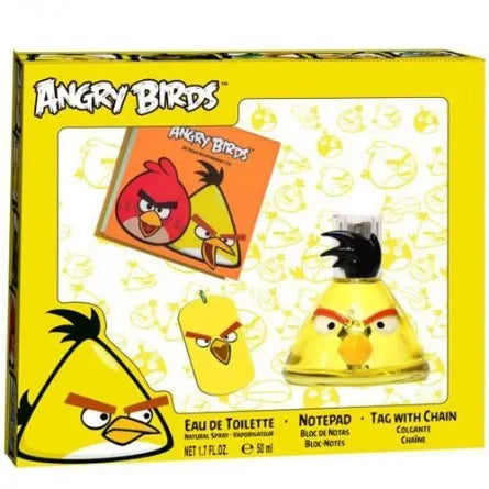 Angry Birds Yellow Eau de Toilette Spray 50 ml Set 3 Parti