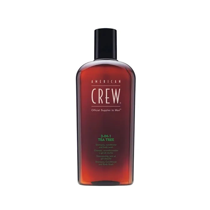 American Crew Detergente 3 in 1 Albero del Tè 450 ml