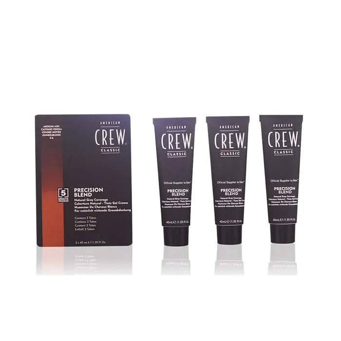 American Crew Precision Blend 5 6 Medium Ash Seti 3 Parti