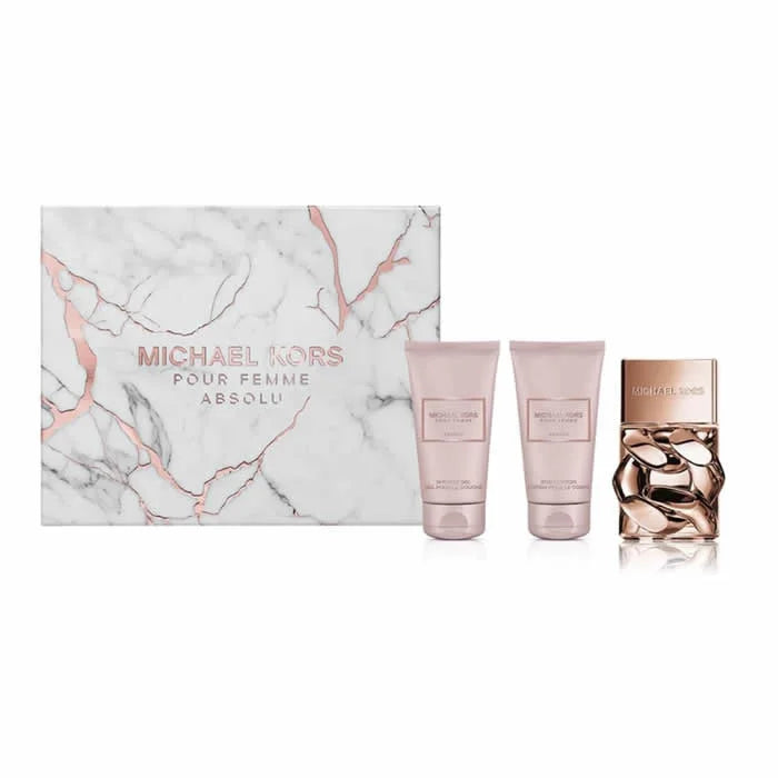 Michael Kors Femme Absolu Eau De Parfum Spray 50ml Set 3 Parti