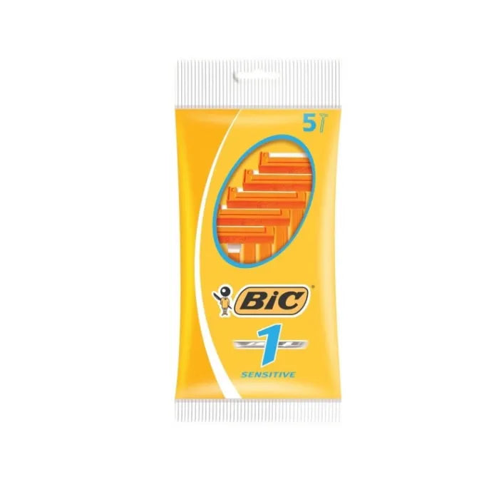 Eurostil Bic Sensitive 5 Units - Rasoio Professionale Parruccheria
