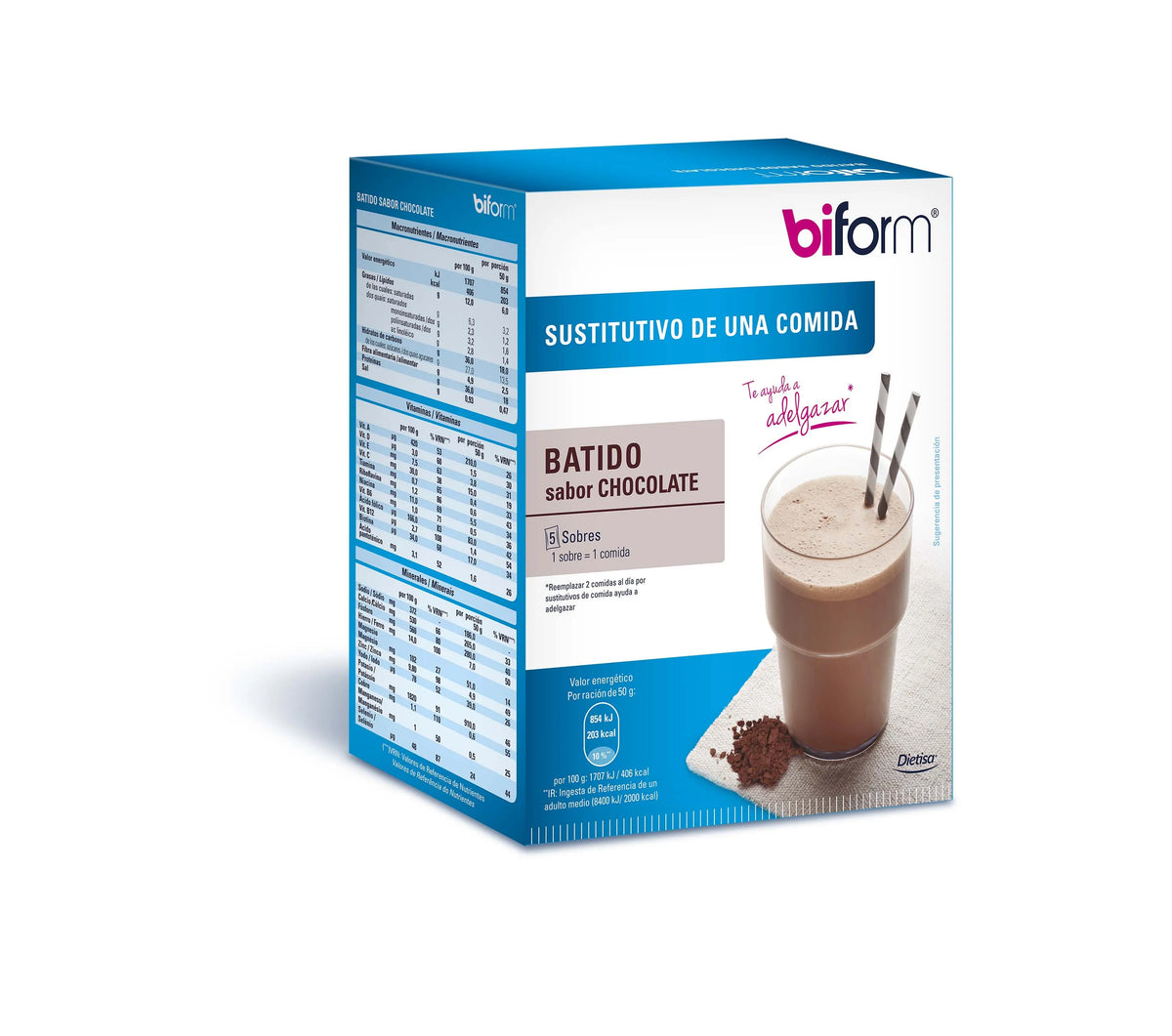 Biform Batido Chocolate 5 Sobres - Integratore Dimagrante