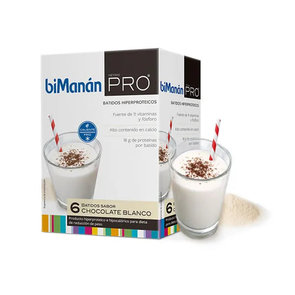 Bimanán Pro 6 Frullati Gusto Cioccolato Bianco 150 g