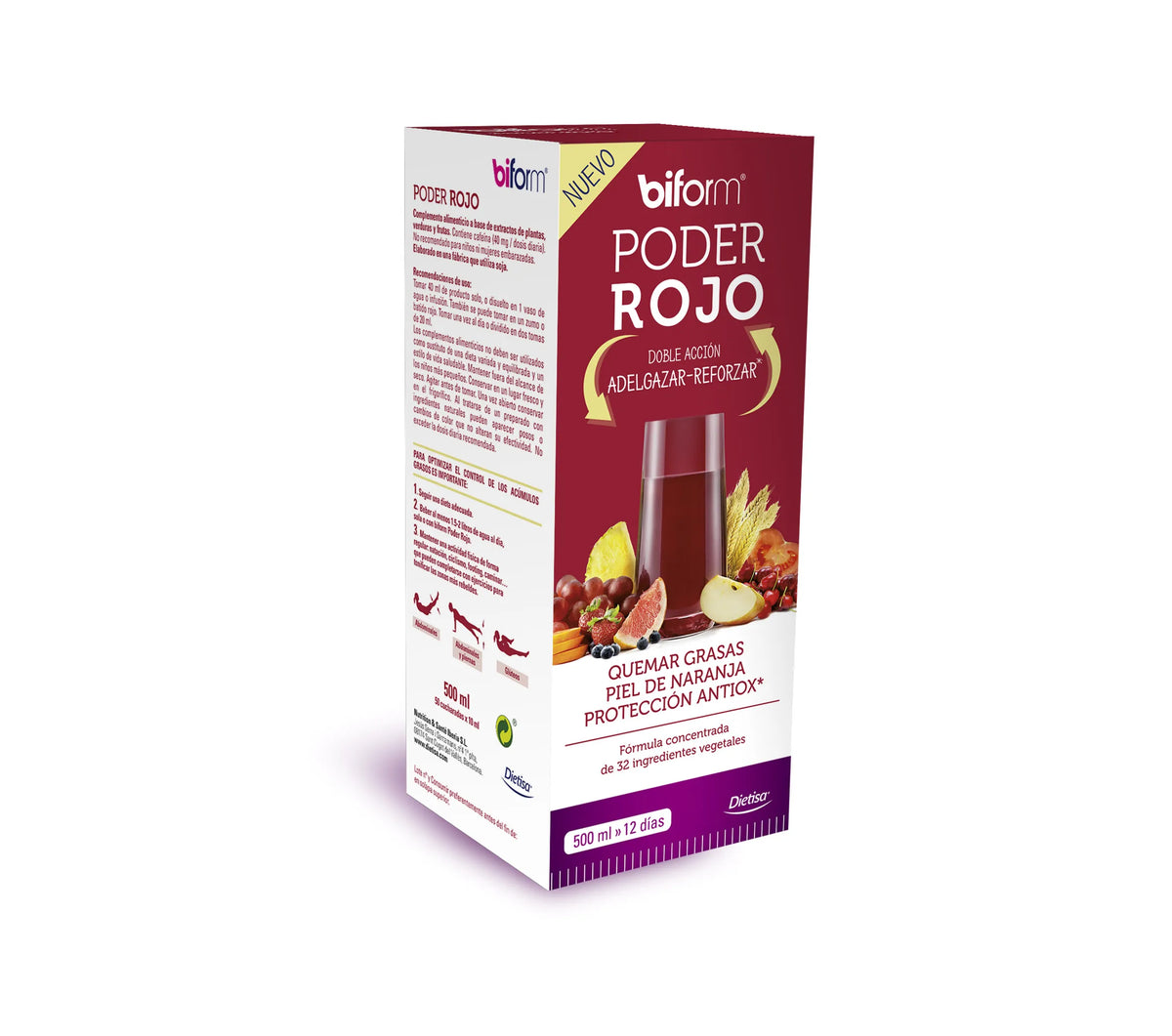 Biform Potere Rosso 500 ml - Integratore Drenante