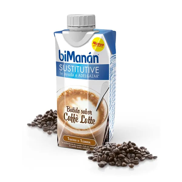 Bimanán Frullato Sostitutivo Caffè Latte 330 ml - Integratore Dimagran
