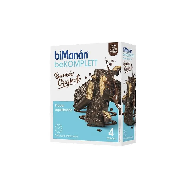 Bimanán Snack Crunchy Bonbon 4 Bars - Integratore Dimagrante