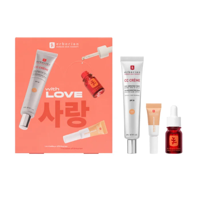 Erborian CC Crème Colour Correcting Cream Spf30 Doré 40ml Set 3 Parti