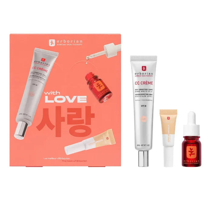 Erborian CC Crème Colour Correcting Cream Spf30 Clair 40ml Set 3 Parti