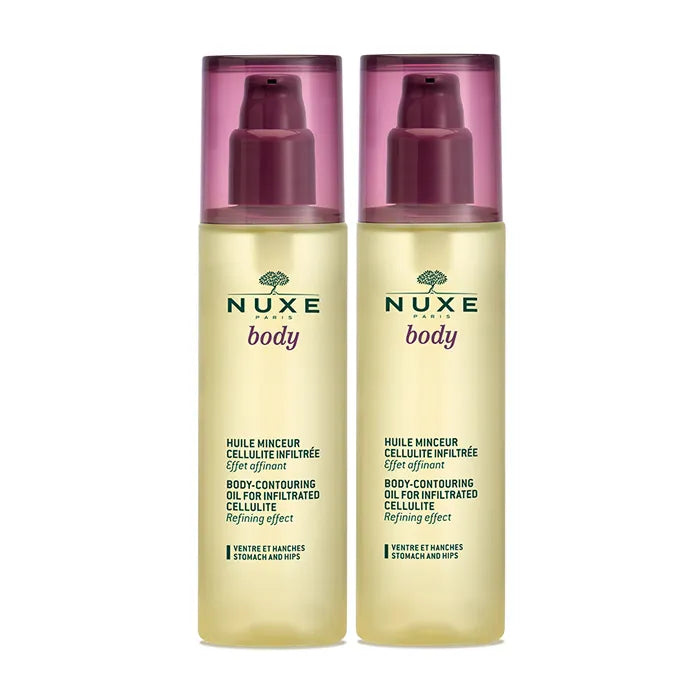 Nuxe Body Olio Snellente Anti Cellulite Per Cellulite Infiltrata 2x100ml