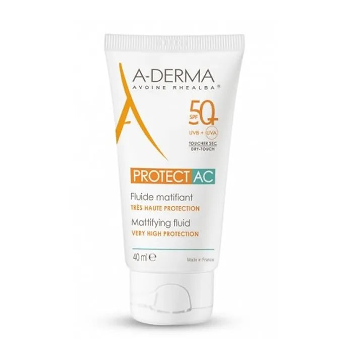 A-derma Protect AC Fluido Opacizzante spf 50+ 40 ml