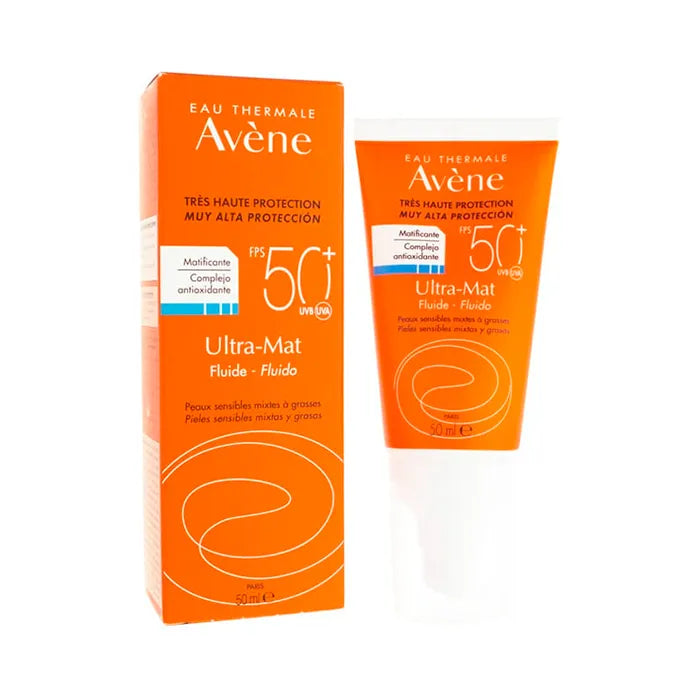 Avène Ultra Mat Fluid Sunscreen spf 50+ 50 ml