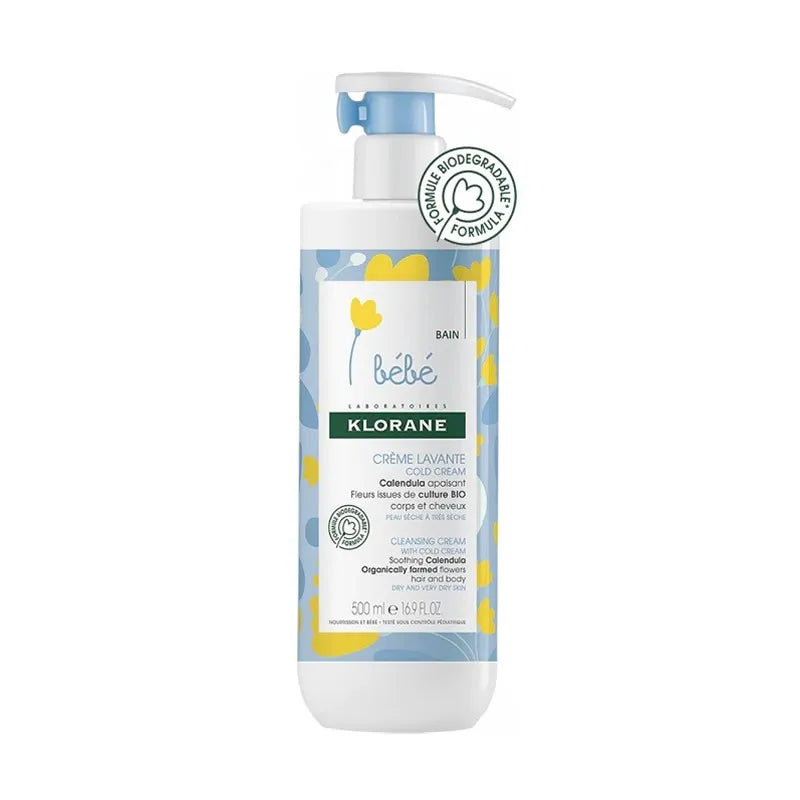 Klorane Bambino Crema Detergente Cold Cream 500 ml