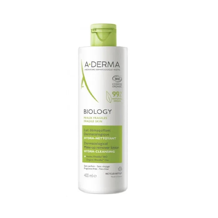 A-derma Biology Latte Detergente 400 ml - Pulizia Delicata