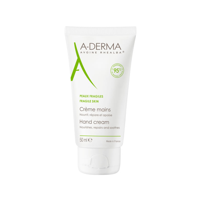 A-derma Crema Idratante Mani e Unghie 50 ml