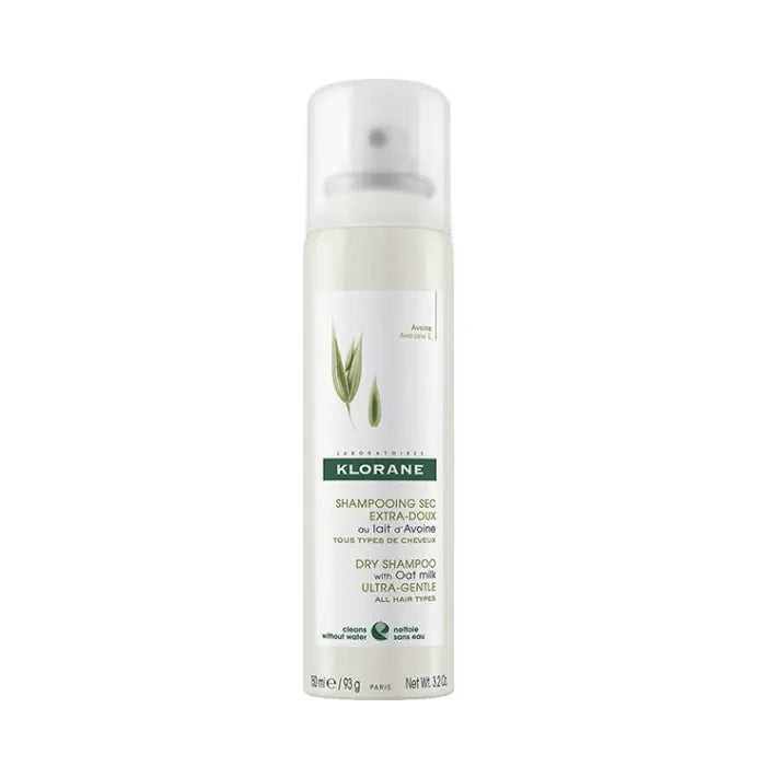 Klorane Shampoo Secco Extra Delicato Con Latte Di Avena 150ml