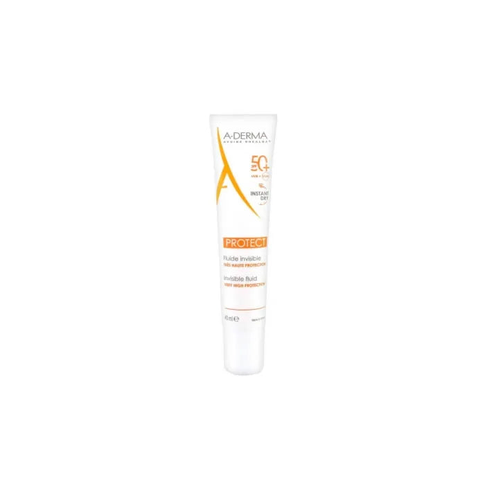 A-derma Protect Fluid spf 50+ Solare Viso 40 ml