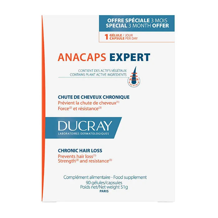 Ducray Anacaps Expert Integratore Perdita Capelli 3x30