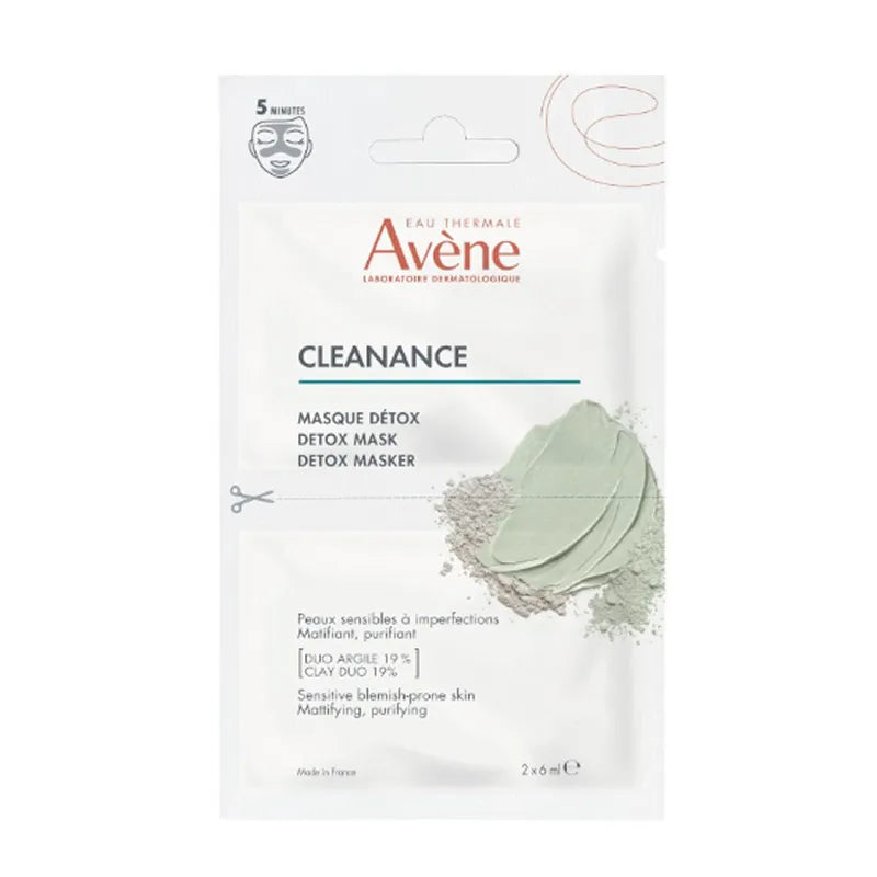 Avène Cleanance Maschera Detox 2 x 6 ml