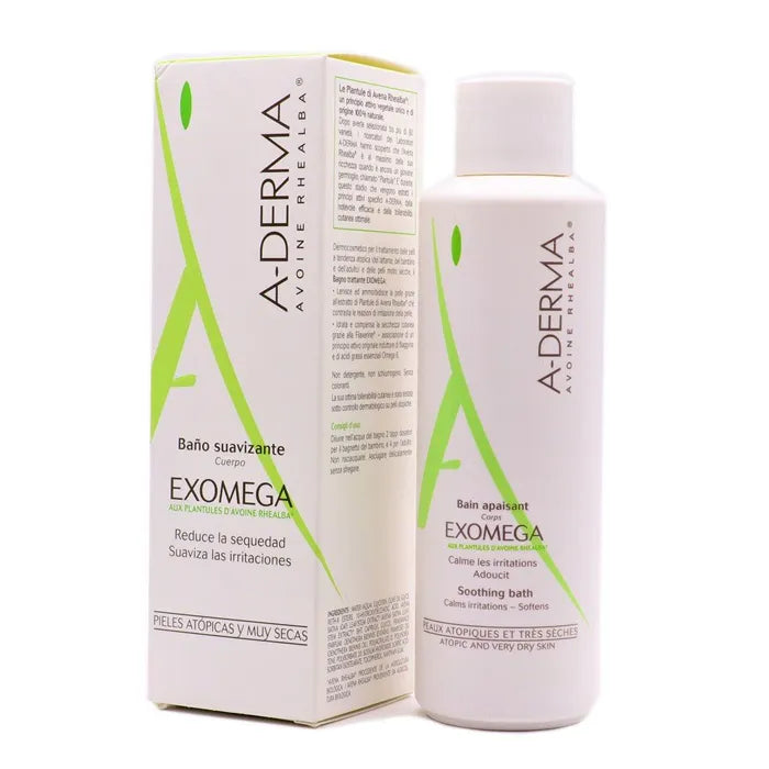 A-derma Exomega Bagno Lenitivo 250 ml - Detergente Pelle Sensibile