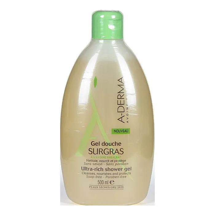 A-derma Gel Doccia Pelle Grassa 500 ml