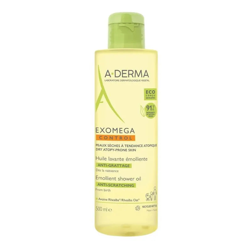 A-derma Exomega Olio Bagno Doccia 500 ml - Idratazione