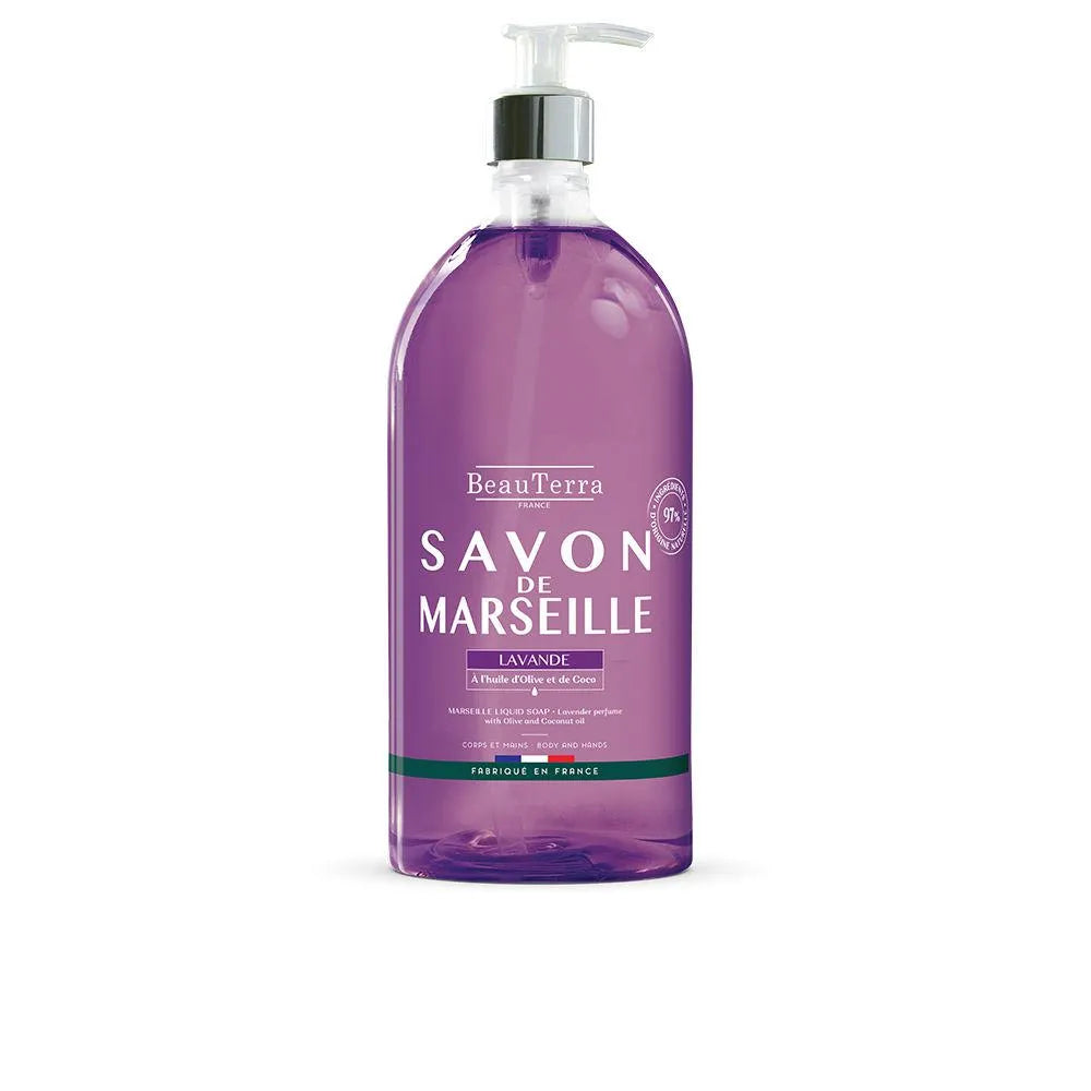 Beauterra Sapone Lavanda 1000 ml - Gel Doccia Delicato