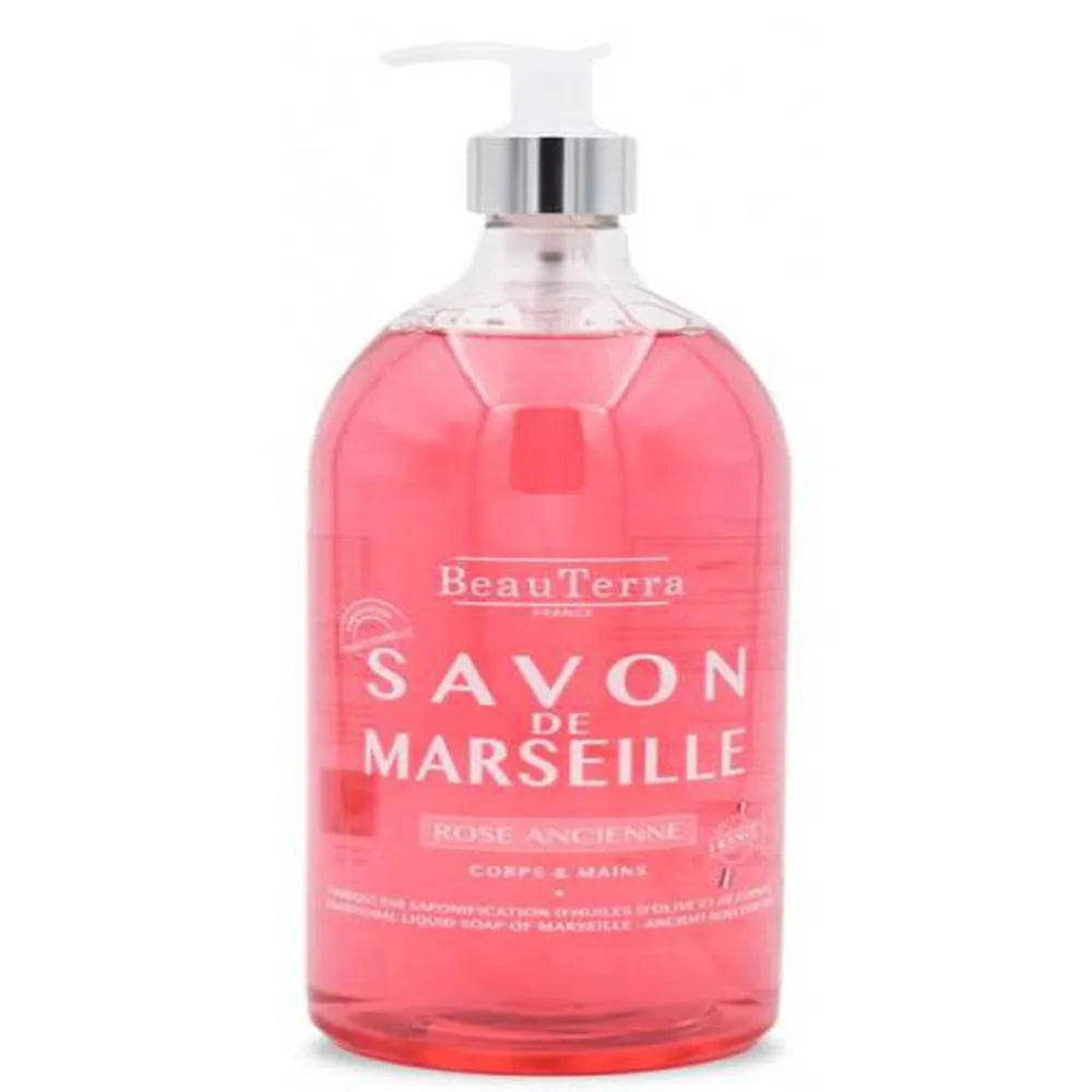 Beauterra Marseille Sapone Rosa Antica 1000 ml