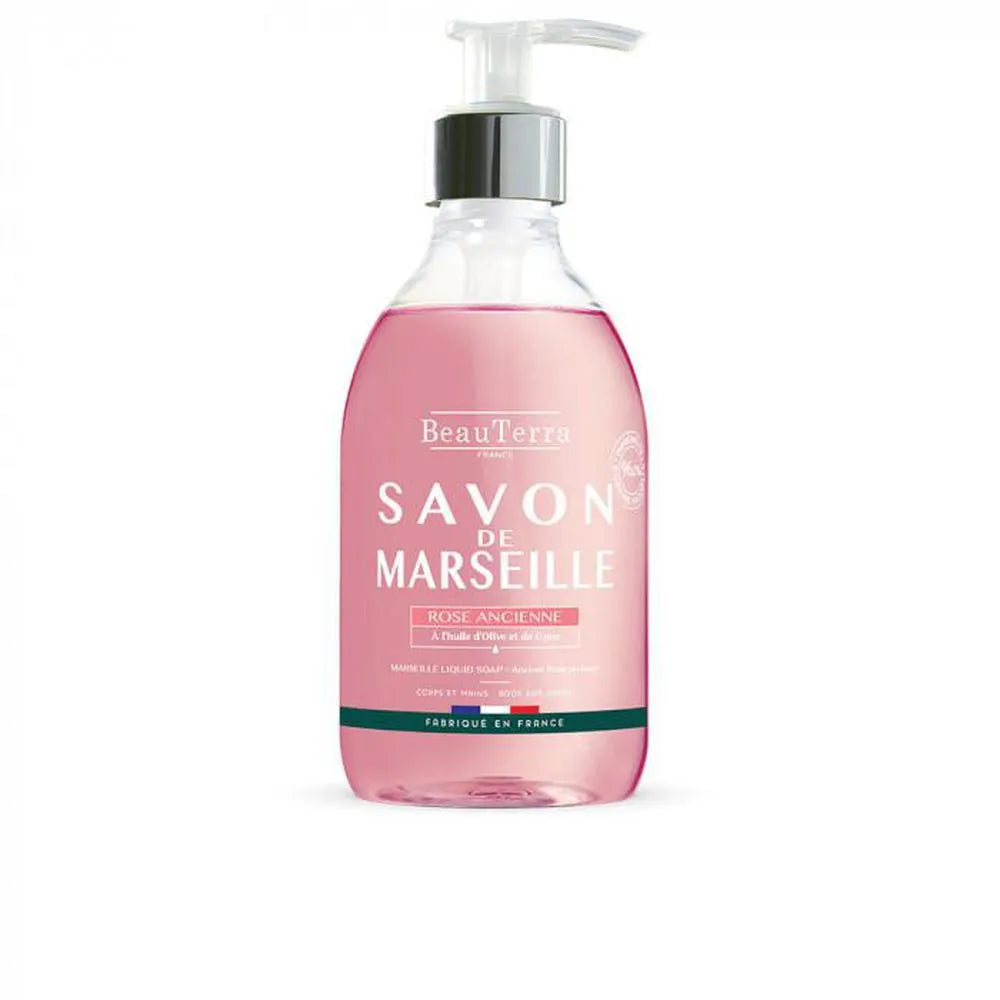 Beauterra Sapone Rosa Antica 300 ml - Gel Doccia Delicato