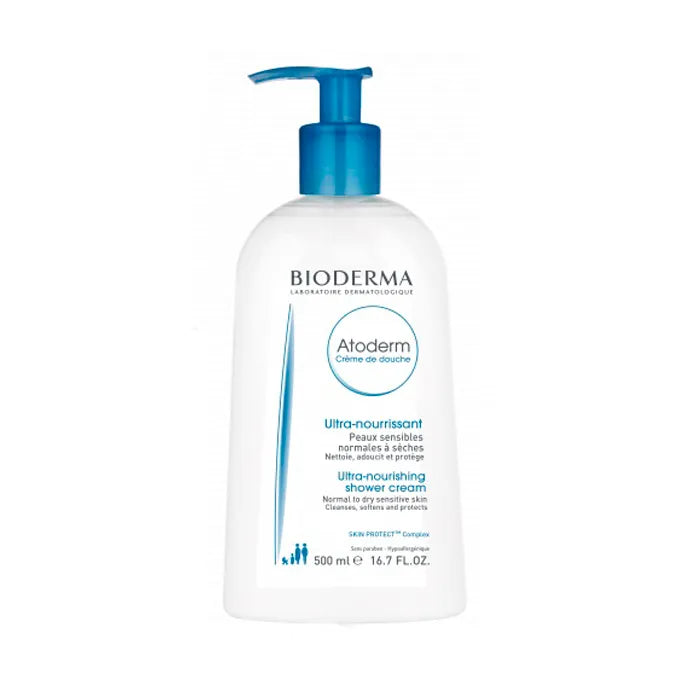 Bioderma Atoderm Crema Doccia 1000 ml Detergente Pelle Secca