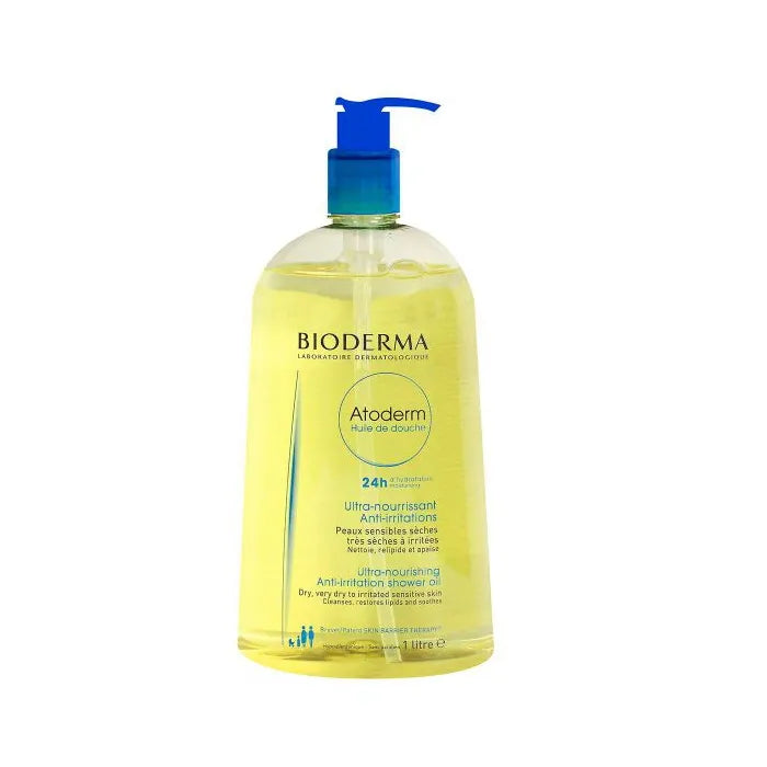 Bioderma Atoderm Olio Doccia 1000 ml - Detergente Delicato