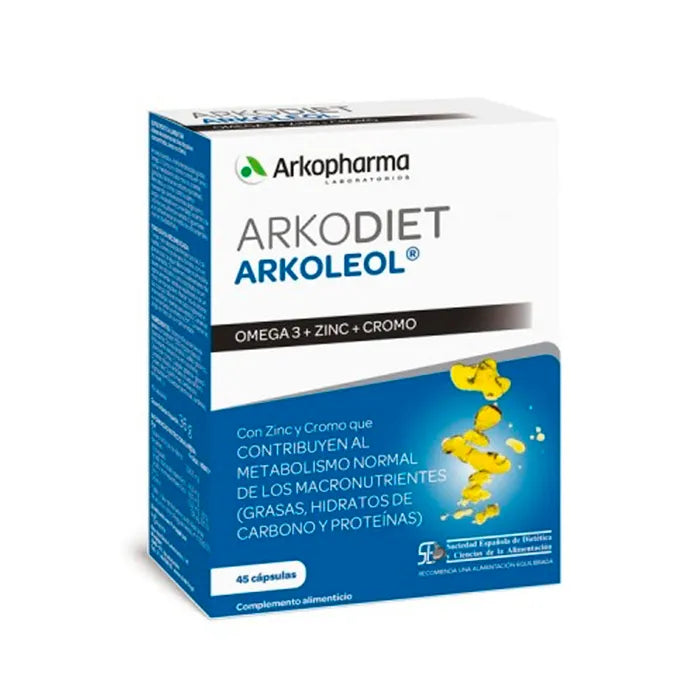 Arkopharma Arkoleol 45 Capsule per Metabolizzare il Grasso