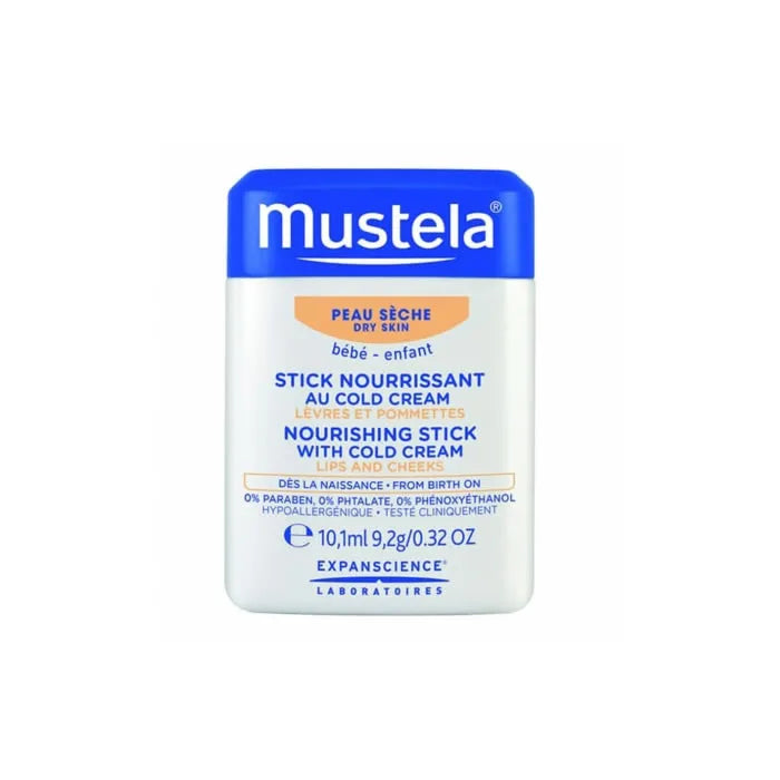 Mustela Hydra Stick Alla Cold Cream Pelle Secca 10ml