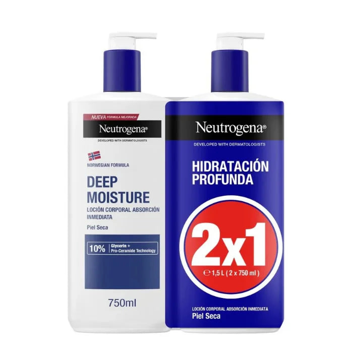 Lozione Idratante Neutrogena 2x750ml
