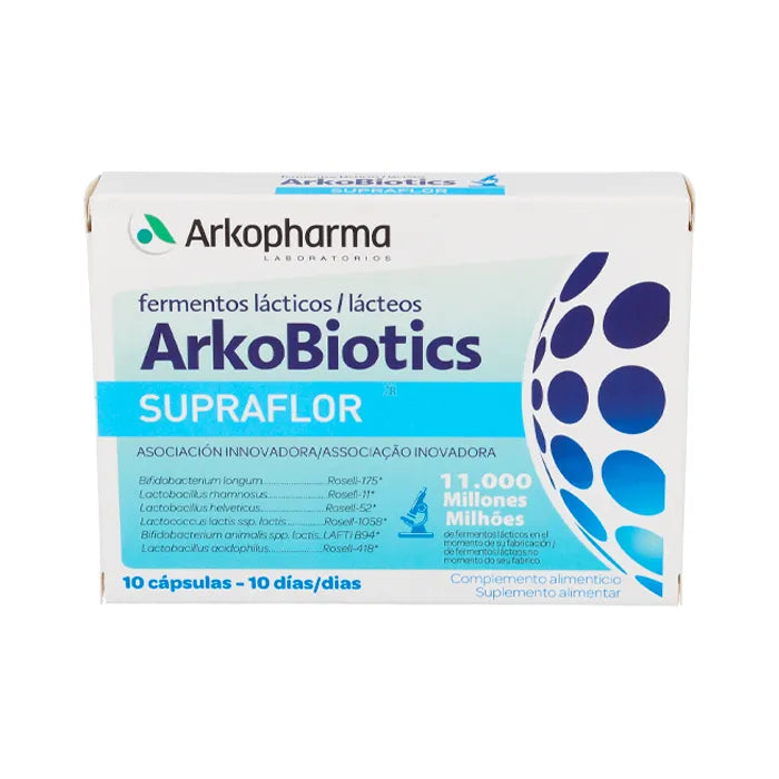 Arkopharma Arkobiotics Supraflor 10 Capsule Probiotici