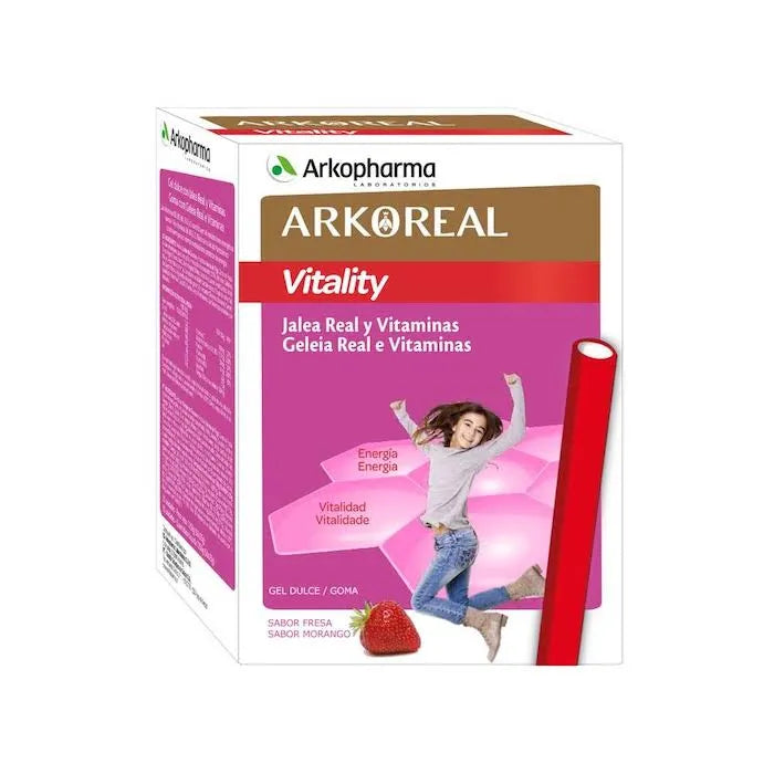 Arkoreal Gelatina di Vitalità + Vitamine 50 Bastoncini