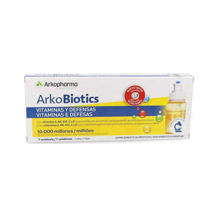 Arkobiotics Vitamine e Difese Adulti 7 Dosi Naturale