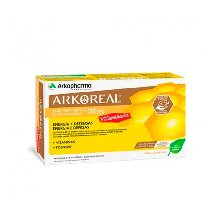 Arkopharma Arkoreal Pappa Reale 20 Fiale - Energia e Vitalità
